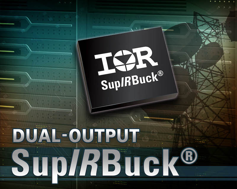IR3891 and IR3892 dual-output SupIRBuck voltage regulators target space-constrained netcom, server, and storage apps